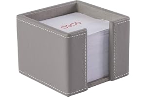 Osco GRYPUMP1 Uchwyt na notatki ze sztucznej skóry - szary