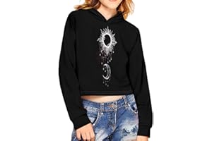 Showudesigns Crop Tops for Girls 5-14 Years Kawaii Sweatshirts Teens Pullover