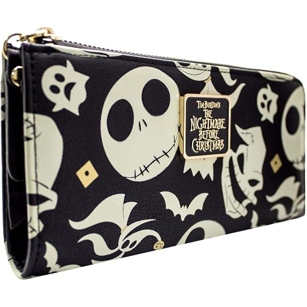 Loungefly Disney: Nightmare Before Christmas Neon Glow In The Dark Full Size Nylon Backpack