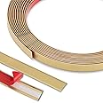 Flexible Molding & Floor Trim | Peel and Stick Design | Ceiling, Wall, Mirror, Corner, Wardrobe, Cabinet and Auto Trim, 5m x 2cm
