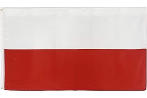 FlagScout - Polen Flagge | 90 x 150 cm | Flaggen mit top Qualität, hochwertiger Verarbeitung und kräftigen Farben