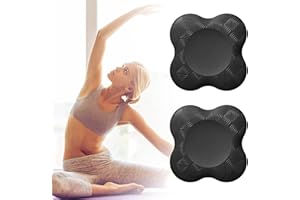 AIPWERER Yoga Ginocchiere Pad - Antiscivolo Cuscino Schiuma Yoga Pad Comodo Supporto Yoga Pad Sport Balance Cuscino per Proteggi Ginocchia Polsi e Gomiti caviglia Gomito Mano Yoga Bolster Mat 2 Pezzi