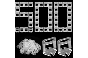 Flintronic Sistema de Nivelación de Azulejos, 500 lengüetas de 2 mm, Cuñas Niveladoras Suelo, para Azulejos con un grosor de 6 a 15 mm. (2MM)