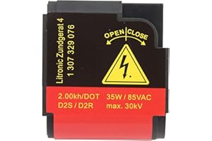 CERLINGWEE Scheinwerfer-Zündvorschaltgerät, Xenon D2S-Lampenfassung Scheinwerfer-Zündlampenfassung D2S D2R-Lampenfassung 1307329076 Ersatz für R50 R52 R53 2004–2007