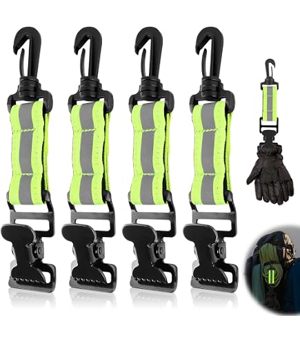 Fhioevt 6 Pezzi Porta Guanti Da Lavoro Clip Per Guanti Glove Clips Anti