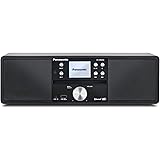 Panasonic SC-DM202EG-K Sistema Stereo Micro Hi-Fi Compatto con CD, Radio DAB+/FM, USB e Bluetooth, Altoparlanti da 24W, Telec