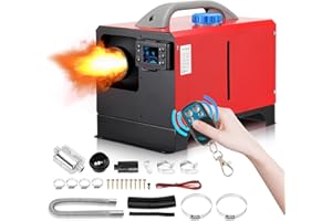 Randaco 12V riscaldatore Diesel autonomo, 8KW riscaldatore d'Aria Diesel monoblocco, riscaldatore d'Aria Diesel con silenziatore, riscaldatore d'Aria Diesel