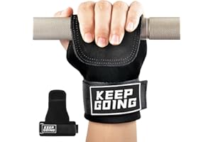 Dokeno Cinghie per Sollevamento Pesi, Straps Palestra Fascette Palestra per Stacchi, Gym, Powerlifting e Crossfit, Cinghie di Fitness Nera per Uomo e Donna, Fascette di Supporto per Polso Regolabili