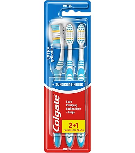 Listerine Reach Essential Care Spazzolino Medio, Setole Morbide Per Pulizia Profonda, Spazzolino Da Denti - Foto 2