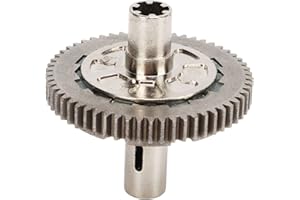 Fockety Slipper-Set, Gehärtetes Metall Stahl 57T 0.8Mod Slipper-Set, Geräuscharmes Slipper-Kupplungs-Stirnrad-Upgrades, Teil Kompatibel mit Arrma 1/10 Granit für Typhon 1/8 RC-Auto