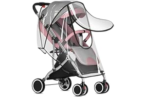 ZITUZY Burbuja Lluvia Universal, Protector Lluvia Universal Silla de Paseo, Protector Lluvia Universal Transparente, para Cochecitos (Transparente)