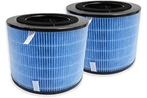 PUREBURG FYM220 Ersatz-Filter kompatibel mit PHILIPS AMF220 AMF220/15 Luftreiniger FYM220/30,2 Stück H13 HEPA 4-Stufen-Filtration