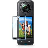 Coverzone Insta360 X5 ile Uyumlu Nano Jel Tam Ekran Koruyucu | Tam Ekran Kaplama, AR Yansıma &Ouml;nleyici, AF Oleofobik Y&uuml;zey, Pa