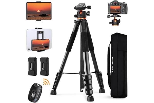 K&F CONCEPT Treppiedi Fotocamera Smartphone