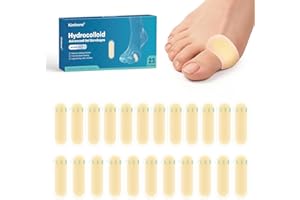 Kimihome 23 Stück Blasenpflaster - Wasserdichte Hydrokolloid-Pflaster - Adhesive Blister Pads für Ferse, Fuß, Zehen - Gel Blase Chshions für Prävention & Recovery (Spot Pack)