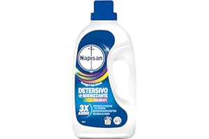Napisan Detersivo Lavatrice Liquido Igienizzante Capi Colorati, 1 Confezione da 1.15 l da 23 Lavaggi di Detersivo Lavatrice Liquido