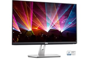 Dell S2421HN 24 Inch Full HD 1080p (1920 x 1080) 75Hz IPS Ultra-Thin Bezel Monitor 2 x HDMI Ports, Audio Line Out, Adaptive AMD FreeSync, Silver