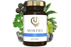 BESTME SUPLEMENTOS INTELIGENTES Bestme Lab Morfeo | Triptófano 100% Natural con Melatonina y Magnesio | Dormir Profundamente, Calmar la Ansiedad, Relajación | Nootrópico, L-Teanina, Gaba, 5-HTP, Vitaminas B6 B5 B3, 60 Cápsulas