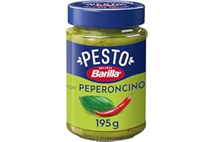 Barilla Pesto Albahaca y Pimiento, 195 g