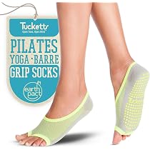 Calze Pilates Donna Calzini Yoga Antiscivolo 3 Paia - Con Grip In Gomma Per Pila