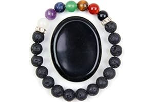 vuUUuv Piedra para el Cuidado del Pulgar - Cristal Curativo Bolsa Piedra de Palma