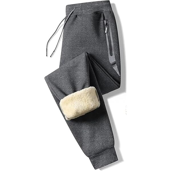 UMIPUBO Pantalon Jogging Homme Coton Pantalon Décontracté Chaud En Polaire Avec Cordon Longs Pantalons De Survêtement Avec Deux Poches, Marine, L