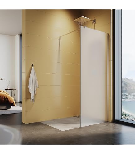 Duschtrennwand FREE – 138 X 220 Cm, 10 Mm ESG-Sicherheitsglas, Aluminium – Modern & Höhenverstellbar