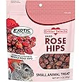 EXOTIC NUTRITION Critter Select's Rose Hip Treats 3 oz