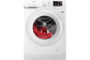 AEG Serie 6000 Lavatrice a carica frontale L6FBI945 con tecnologie ProSense® e GentleCare, 9kg, classe A, bianco [Classe di efficienza energetica A]