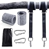 Cinghie Amaca, Durevole Swing Cinghie Nylon Appesi 2 x150cm con Pastiglie di Protezione dell'albero, Max Sostenere 500kg per 