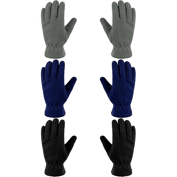 Kiiwah 2 Paires De Gants D'hiver Pour Enfants, Chaud Gants