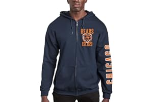 Junk Food Unisex NFL MVP Zip Hoodie Sweatshirt Kapuzenpullover