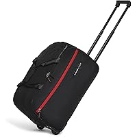 Lavie Sport Lino Cabin Size 53 cms Wheel Duffel Bag for Travel | 2 Wheel Luggage Bag | Travel Bag with Trolley