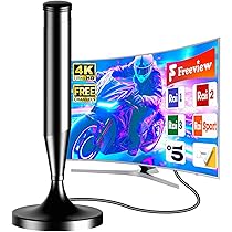 Antenna TV Interna Digitale - 380 Miglia Di Portata Per HDTV 4K - Foto 6