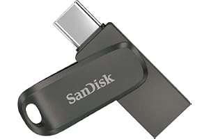 SANDISK Ultra Dual Drive Luxe Type-C 256GB, OTG, Upto 400MB/s, Pendrive, Dual USB Connector, Gray, 5Y Warranty (SDDDC4-256G-I35GY)