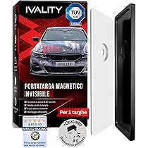 Supporto Magnetico Per Targa Rivesto Con Magneti Rotondi Da 6 Pezzi Per Auto Bambino