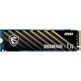 MSI SPATIUM M450 PCIe 4.0 NVMe M.2 1 TB Dahili Oyun SSD 3600 MB/s'ye kadar 3D NAND 600 TBW'a kadar