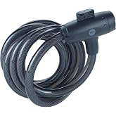 Yale Essential Security Key Wired Lock 12mm, YCK0/12/200/2, 150mm, Mesh Steel, 2 Keys Included, Salt Water Tassel