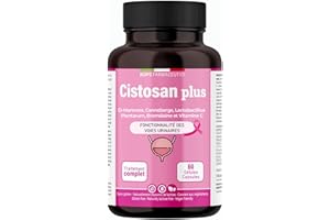 Complément Cystite Femme Avec D-Mannose pur 2000 mg Bromélaïne Canneberge Ferments lactiques Vitamine C – Confort Urinaire – Végan – 60 gélules – Cistosan Plus Agips Farmaceutici