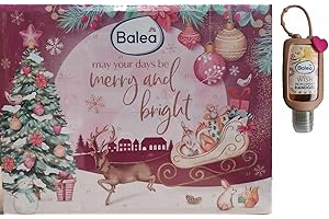 ‎MOUSSEYMOUSSE Balea Adventskalender 2023 - Advent Calendar - Beauty - Kosmetik - MakeUp - Limitiert + Handgel in Silikonhülle Set make a wish