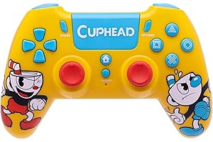 QUBICK WIRELESS CONTROLLER CUPHEAD compatibile PS4