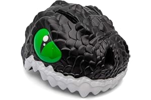 ‎CRAZY SAFETY Crazy Safety Kinder Fahrradhelm | Fahrradhelm Kinder 2-7 Jahren für Fahrrad, Skateboard, Radsport, Laufrad, Tretroller, Inlineskates | Leichter und Verstellbarer 3D Tierhelm 49-55 cm (Tiger Orange)