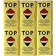 REKORI TOP Rolling Papers, 6 Pack Bundle, 600 Cigarette Paper Leaves Total