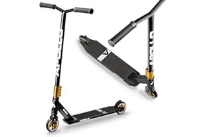 ‎APOLLO Apollo Stunt Scooter - Star Pro, eloxierter Profi Stuntroller, Kinder Scooter mit ABEC 9 Kugellagern, 100mm Wheels, Stunt Scooter auch für Erwachsene, Trick Roller für Teenies