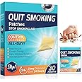 Excefore Quit Smoking Patches,Step 1 Smoking Aid to Quit Smoking,Delivered Over 24 Hours Transdermal System,30 Count Patches to Help Quit Smoking,Stop Smoking Aids That Work with 2 Week (21mg)