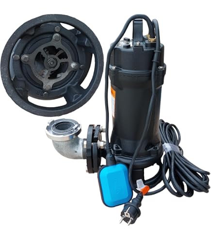1100W WEISBACH CTR Fäkalienpumpe Schmutzwasserpumpe 21000L/h + Storz