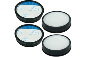 Beaufan 4 Pack di filtri Compatibile con Rowenta Powerline Extreme Cyclonic RH8133 RH8147 RH8155 RH8165