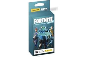 Panini Francia SA-Blister 4 buste FORTNITE TC INTERNATIONAL, 003747KBF4