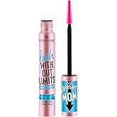 essence lash WITHOUT LIMITS EXTREME LENGTHENING &amp; VOLUME MASK, LONG LASTING, VOLUME, ULTRA-BLACK, Elongate (12ml)
