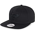 New Era Chicago Bulls NBA Black on Black 9Fifty Snapback Cap